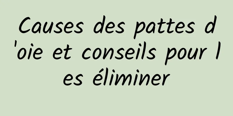 Causes des pattes d'oie et conseils pour les éliminer