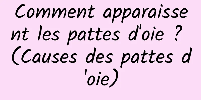 Comment apparaissent les pattes d'oie ? (Causes des pattes d'oie)