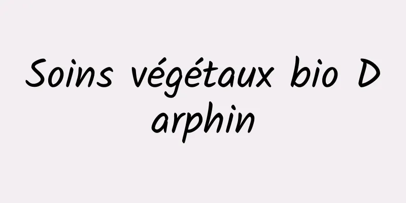 Soins végétaux bio Darphin