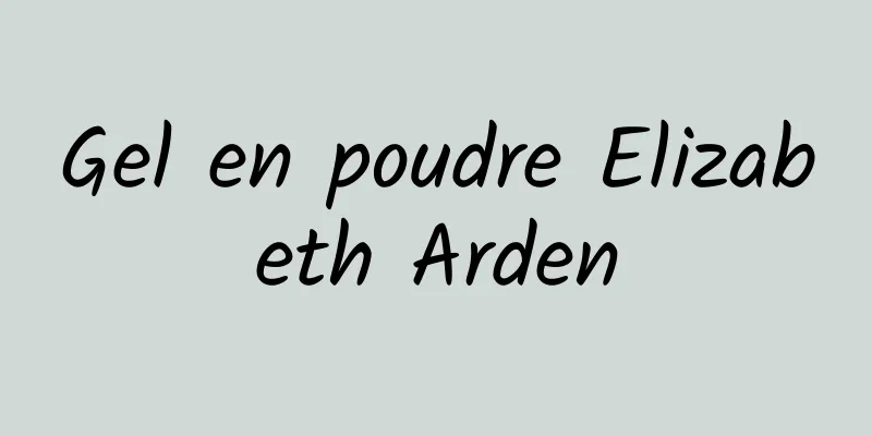 Gel en poudre Elizabeth Arden