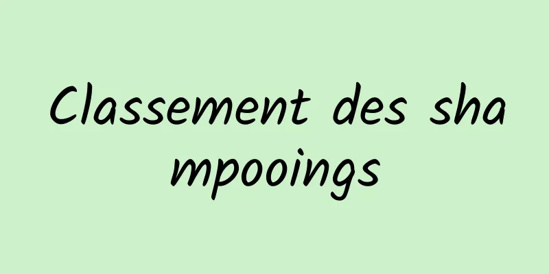 Classement des shampooings